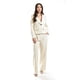 thumbnail image 5 of Set de pantalon y blazer con textura Roman Fashion /Juvenil, 127 (Hueso) beige EG, 5 of 5