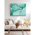 thumbnail image 4 of Turquoise Marble Wall Art for Living Room,Canvas Picture Wall Decor for Bathroom Bedroom,Nature Marble Stone Ripple Modern Art Painting Artwork for Office Kitchen Hallway Dining Room Decor 24"x32", 4 of 8