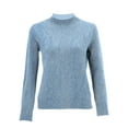 thumbnail image 4 of Shirts For Women Sweaters For Women Women's Sweater Crew Neck Long Sleeve Soft Pullover Sweater Womens Tops, 4 of 4