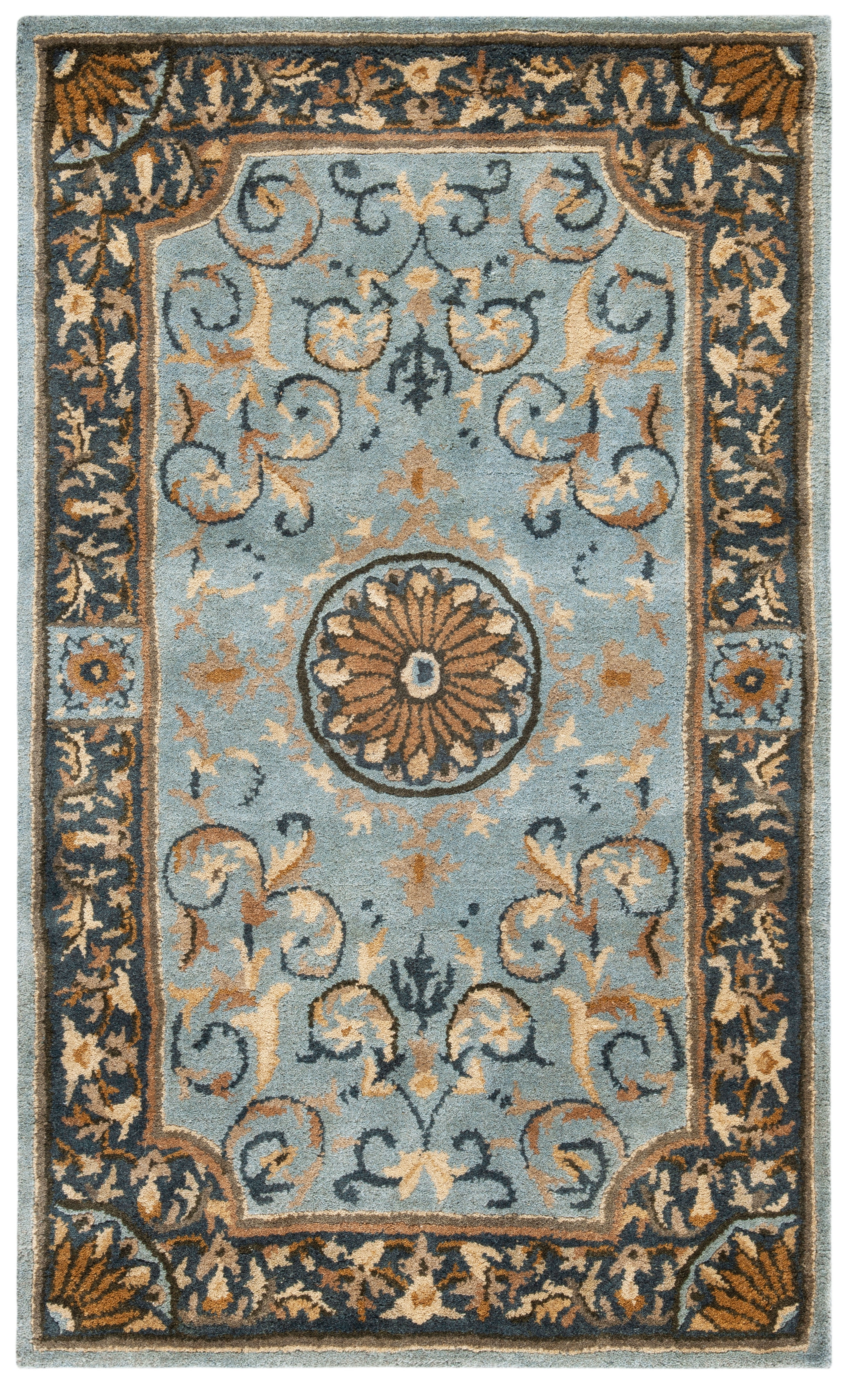 Safavieh Empire Naira Oriental Wool Area Rug, Blue, 4' x 6'