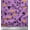 Lavender, variant on Soimoi White Silk Fabric Dot,Zig Zag & Triangle Geometric Printed Fabric 1 Yard 42 Inch Wide