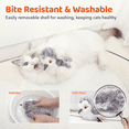 thumbnail image 6 of Potaroma Rechargeable Flapping Bird Cat Toy, Touch Activated Sandpiper with Chirp Sound and Catnip Pouch 4.0 Inch, 6 of 7
