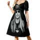 thumbnail image 2 of Vestido sin mangas Kid Rock Merch, vestidos de noche de lujo para mujer, vestido holgado de verano, vestido de verano para mujer a la moda, 2 of 7