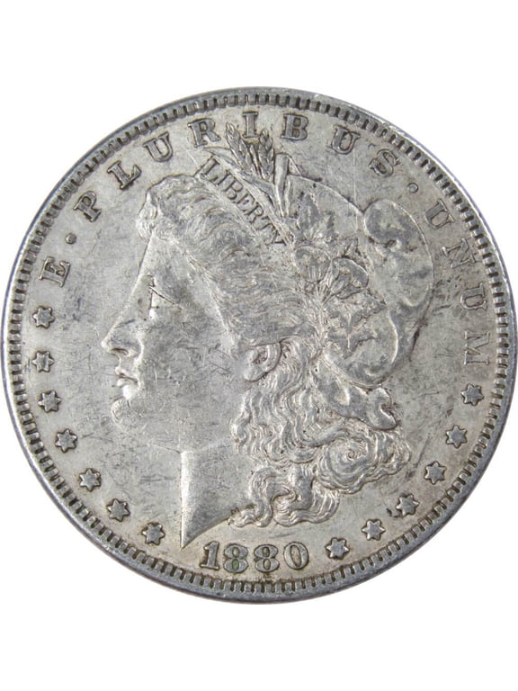 1880 O Morgan Dollar VF Very Fine 90% Silver $1 US Coin Collectible