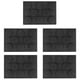 thumbnail image 1 of 5X Formas de Pan de Hamburguesa de Silicona Moldes de PanaderíA Perforados Hojas Antiadherentes para Hornear TamañO de Medio Molde, 1 of 5