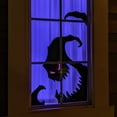 thumbnail image 4 of Large Halloween Windows Clings Decorations - Silhouette Decorations With Scary Ghost Stickers, Sturdy, Waterproof Halloween Decor for Door Window Wall Creative Party Supplies (1 Pcs), 4 of 8