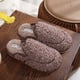 thumbnail image 1 of Pantufla Zapatillas de interior difusas, cómodas zapatillas térmicas planas antideslizantes para el hogar en interiores DQrwqpou Tenis De Mujer Tenis De Hombre, 1 of 5