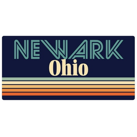 

Newark Ohio 5 x 2.5-Inch Fridge Magnet Retro Design