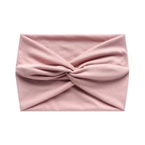 Headband Wide Elastic Yoga Sports Headband Sweat Absorbent Hair Accessories for Women Festive Peach Pink