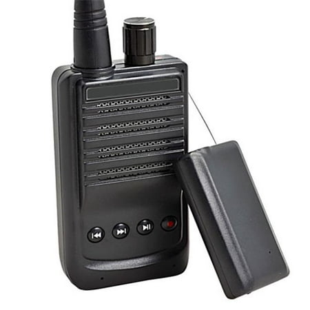 Spy Net Audio Bug Ankaka A21121 500 Meter Micro Wireless Audio Spying Bug Recording Transmitter and Voice Receiver Set ()