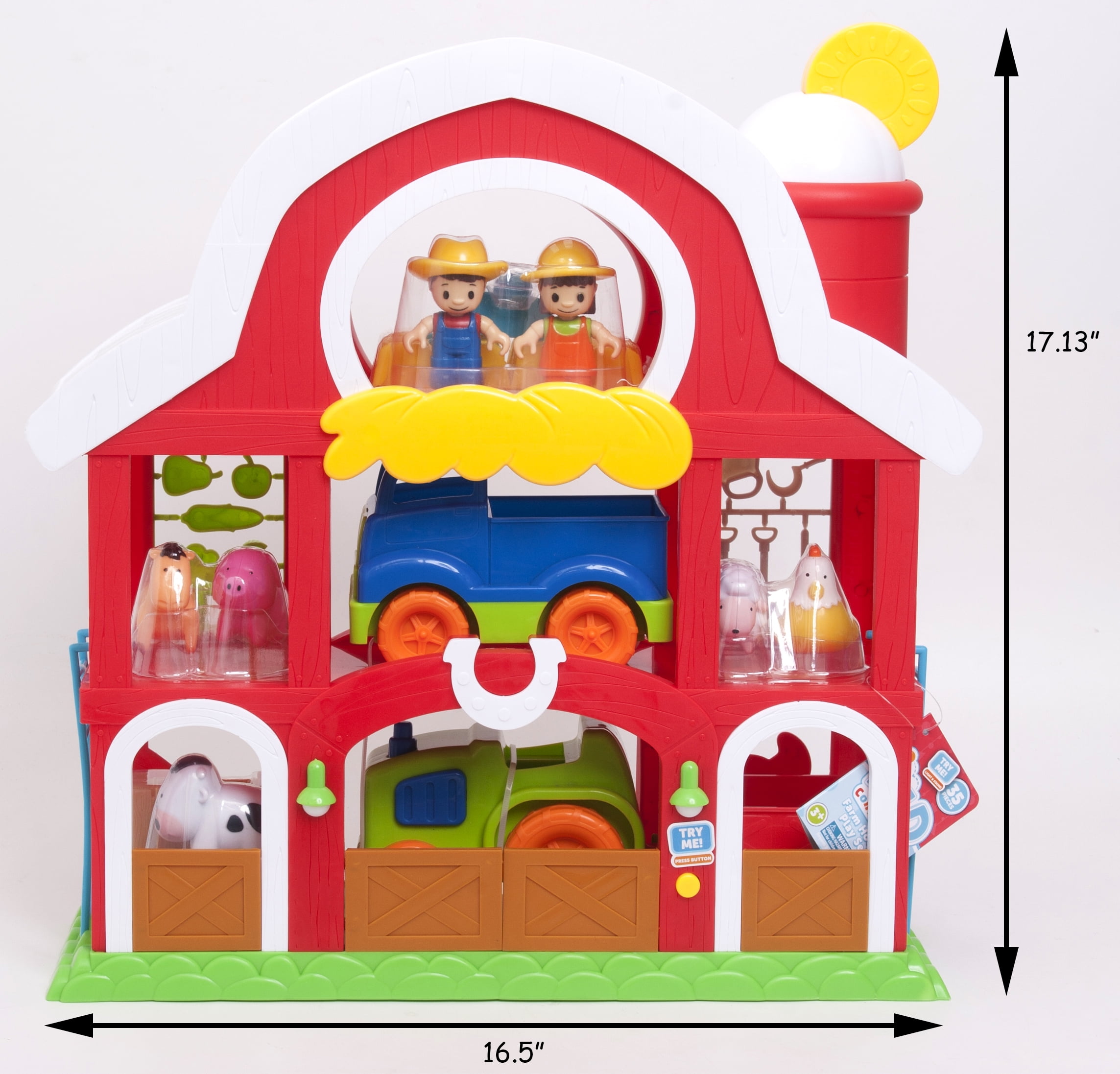 Kid connection farm house playset deals
