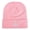 Pink, variant on Minimal Devil Scorpion Embroidered Acrylic Knit Beanie, Unisex Soft Stretch Winter Skull Cap, Sport Casual Daily Hat Perfect Gift for Men Women