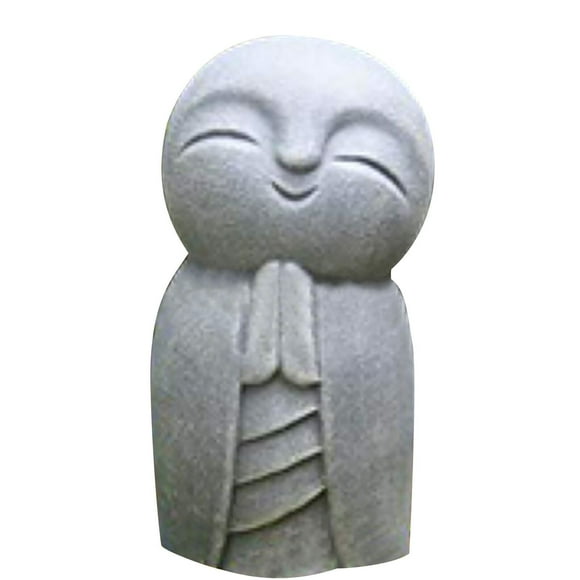 Leutsin Jizo Statue le Parfait Petit Jizo Bouddha pour la Maison Ou Jardin Décoration Extérieure
