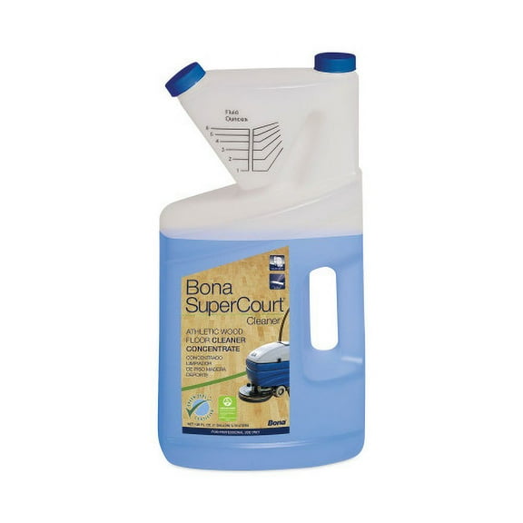 Bona SuperCourt Cleaner Concentrate, 1 gal Bottle, Each