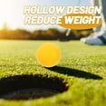 thumbnail image 3 of CRAFTHROU Driving Range Golf Balls 15 Pro Titanium Silver Golf Practice Balls 1Pack, 3 of 5