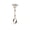 Silver, variant on Bella by Thorne Rose Blossom Adult Ring, Silver- 7, (Unisex)