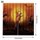 thumbnail image 3 of Matsuzay 2 piezas de cortinas de terror, decoración de casa, cortinas, accesorios de barra de mano de Halloween Sombras de ventana METRO Matsuzay HA011127-02, 3 of 6