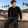 thumbnail image 7 of Southpole Mens Thermal Shirts - Crewneck and Henley Top Long Sleeve Thermal Shirts for Men 2 Pack, 7 of 7