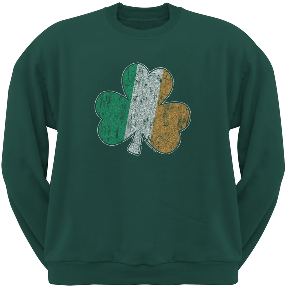 Adult Crewneck Saint ST Patricks Day Irish Pride Unisex Sweater Sweatshirt