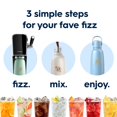 thumbnail image 2 of Botella Sodastream Fizz & Go Cool de Acero Inoxidable 900 ml, 2 of 9