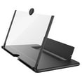 thumbnail image 4 of Screen Enlarger, Mobile Phone Amplifier Eye Protection ABS Housing 14in Foldable Black Portable  for Office, 4 of 8