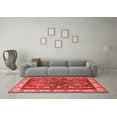 thumbnail image 3 of Ahgly Company Indoor Rectangle Geometric Red Traditional Area Rugs, 8' x 10', 3 of 4