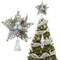 thumbnail image 1 of BKRE Transform Your Holidays: Stunning Top With Luminous Wrought & Rope Star For A Magical Atmosphere!, 1 of 5
