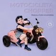 thumbnail image 3 of Moto eléctrica montable para Niño y Niña Baby Gaon Chopper Rosa, 3 of 5