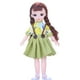 thumbnail image 1 of Muñeca BJD de 23 cm para vestir, jugar a la moda, muñeca princesa para Navidad Verde, 1 of 4