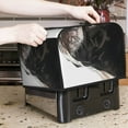 thumbnail image 7 of Picia Black And White Boston Terrier Print 4 Slice Toaster Cover , Toaster Protector Dustproof Kitchen Appliance Cover, Kitchen Appliance Dustproof Protector, 7 of 7