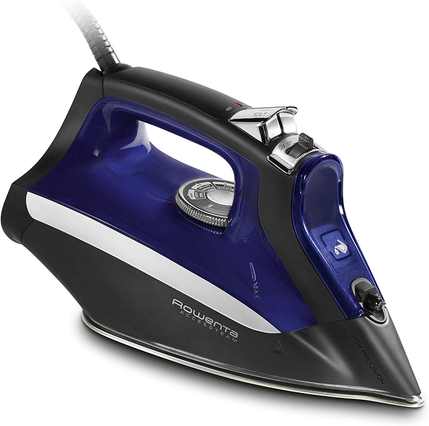 Rowenta DW2160 Acces Steam Iron with Anti Drip System and Auto Shutoff ...
