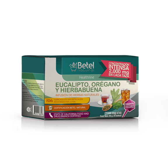 Eucalyptus, Oregano and Peppermint Tea