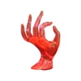 thumbnail image 1 of Matsuzay Maniquí OK mano dedo joyería soporte de exhibición estante titular transparente forma rosa maniquí soportes guante Almacenamiento y organización del hogar Rosa roja, 1 of 6