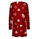 thumbnail image 5 of Puntoco Blusa Tipo Cárdigan Informal De Manga Larga Con Bolsillos Y Estampado Para Mujer A La Moda, 5 of 5