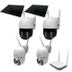 thumbnail image 1 of Kit 4 Cámaras Solares Wifi Recargable Inalámbrico Vigilancia, 1 of 8