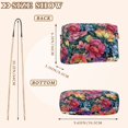 thumbnail image 4 of FORMRS Women Crossbody Purse with Chain Strap Vegan Leather Shoulder Handbag, Ethereal Floral Harmony, 4 of 7