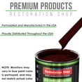 thumbnail image 4 of Burgundy Low VOC SLOW 1 Gallon Auto Car Paint Kit URETHANE BASECOAT & Clearcoat, 4 of 6