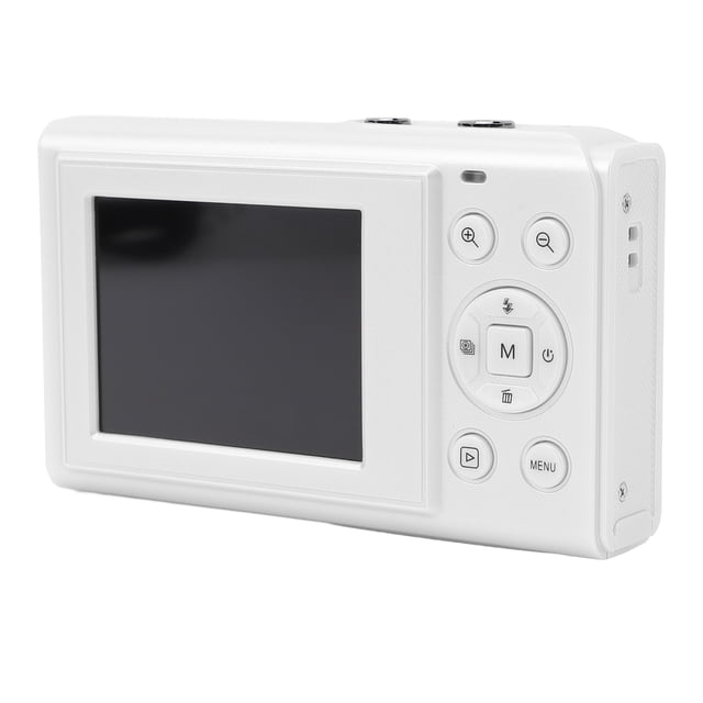 Cámara Digital 4K FHD, 44MP 2,4 Pulgadas 16x Zoom Autococus Digital Cámarae Pequeña Compacta, Cámara de Vlogging de Bolsillo Antivibració para principiantes, adolescentes, adolescentes,