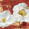 thumbnail image 4 of Leonardo Sanna 20x20 Black Modern Wood Framed Wall Art Titled - Washed Poppies (Red and Gold) I, 4 of 6