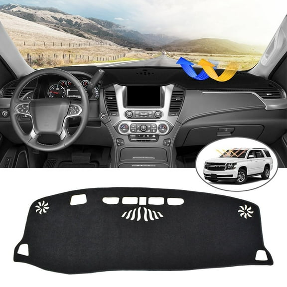 Anti-Glare Dashboard Mat Dash Cover Pad For 2019-2025 Chevy Blazer Accessories