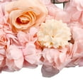 thumbnail image 2 of 2 Pieces Artificial Flowers Wall Background 3D Flower Wall Panels Wedding Decor, 2 of 9