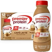 Premier Protein Shake, Café Latte, 30g Protein, 11.5 fl oz, 12 Ct