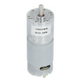 thumbnail image 1 of Gear Motor Electric Reduction Geared Box Industrial Control Accessories 30RPM DC12V 37B555, 1 of 5