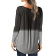 thumbnail image 5 of Fesfesfes Sweatshirt for Women Casual Tops Hide Belly Long Sleeve T-Shirts Cute Flowy Tunic Blouses Under $10, 5 of 7
