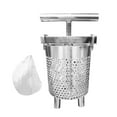thumbnail image 3 of WeiLaiKeQi Vegetable Filling Squeezer Sturdy Vegetable Wring and Dewatering Juice Maker 1.9L with Feet, 3 of 9