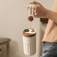 thumbnail image 1 of 450ML Smart ThermosBottle Digital LED Temperature Coffee Mug Stainless Steel Thermal Mug Tumbler Mug Portable Flasks,A, 1 of 7