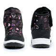 thumbnail image 5 of Blikcon Boys Girls Snow Boots Water Resistance Cold Weather Winter Boots (Color : BlackHeart, Size : 8 Toddler), 5 of 10