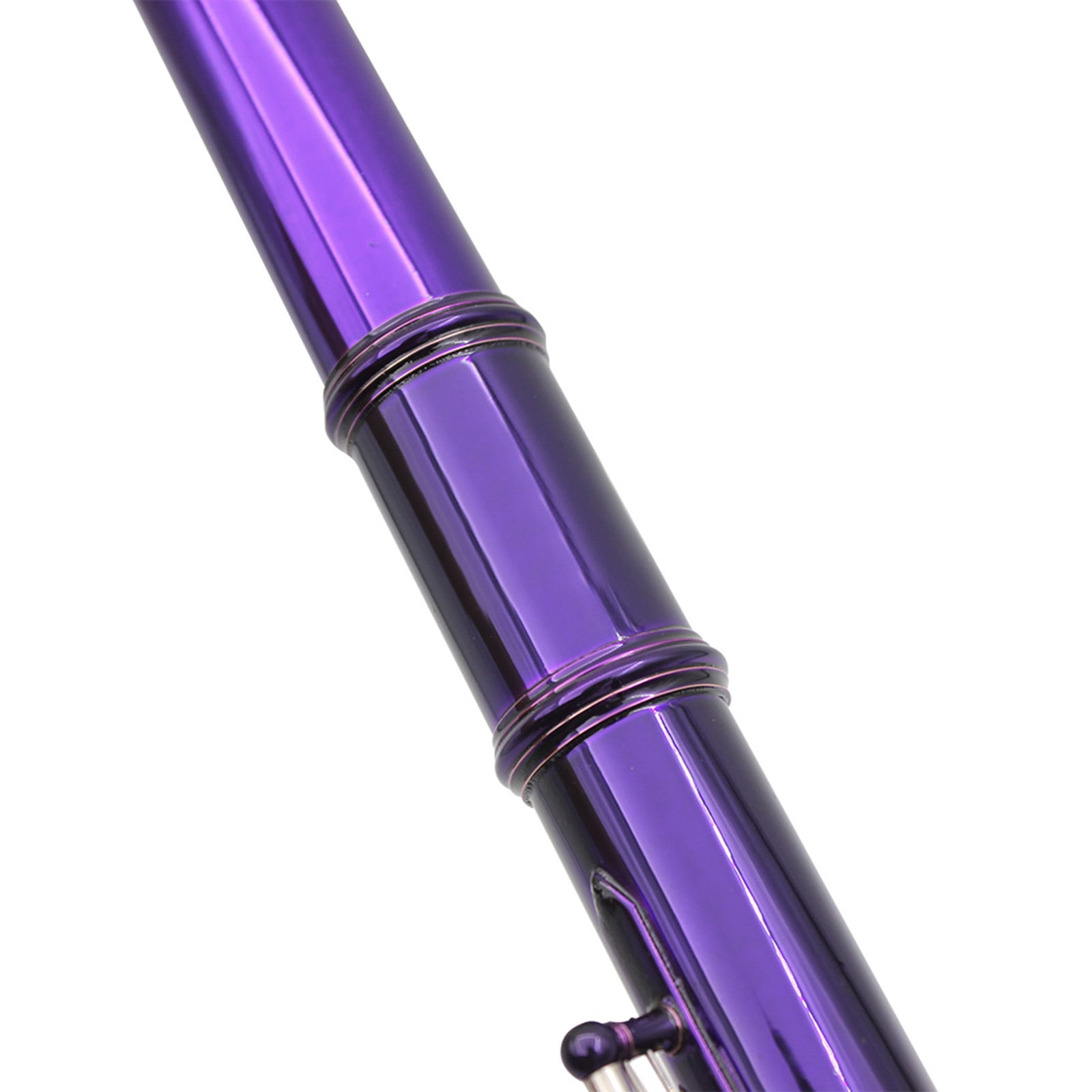 Professional 16 Hole Flute with E Key C Tone Closed Hole Flute With Bag Cleaning Cloth for Beginners Student