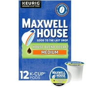 Pack of 2 - Maxwell House Cafe Collection Decaf House Blend K-Cups, 12 Count (Pack Of 1) Packaging May Vary