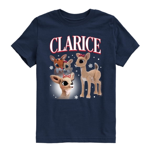 Rudolph - Clarice Bootleg - Youth Short Sleeve Graphic T-Shirt